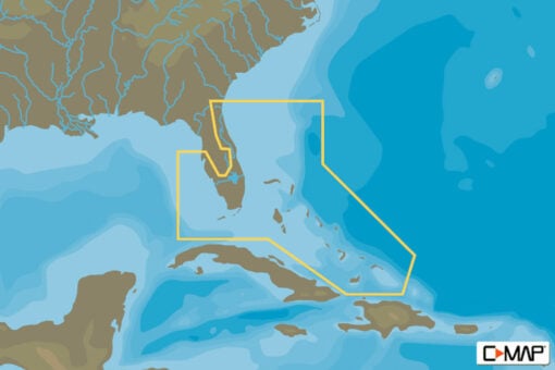 C-MAP NA-Y943 - Florida And The Bahamas - MAX-N+ - AMER - Local