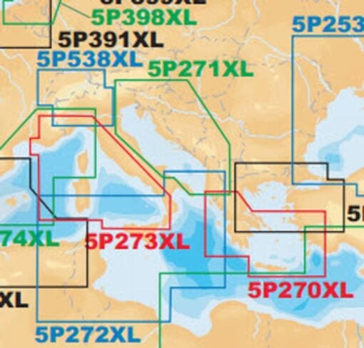 Navico Navionics Platinum+ 5P271XL Adriatic Sea